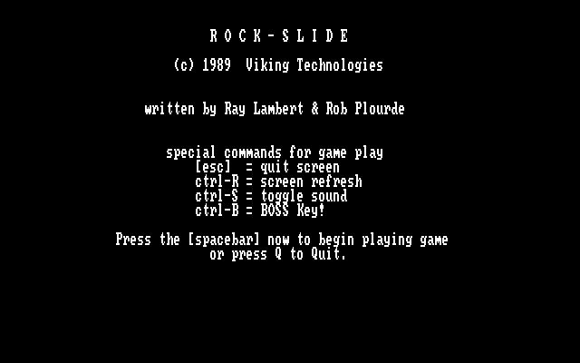 Rock-Slide
