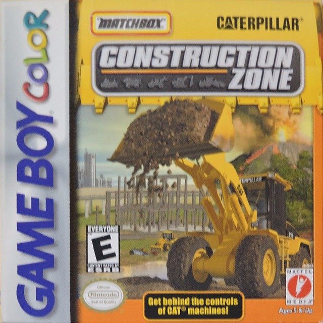 Caterpillar Construction Zone
