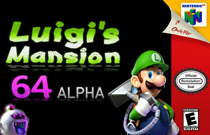 Luigi's Mansion 64 ALPHA