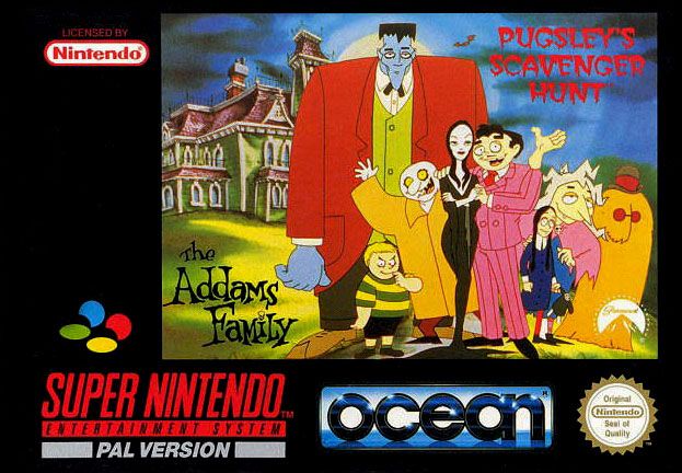 [SNES] Addams Familly Pugsley Scavenger Hunt 36262