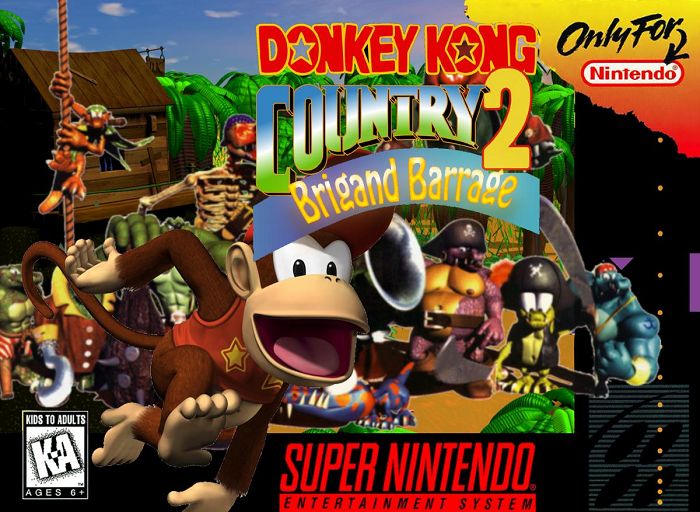 Donkey Kong Country 2 : Brigand Barrage