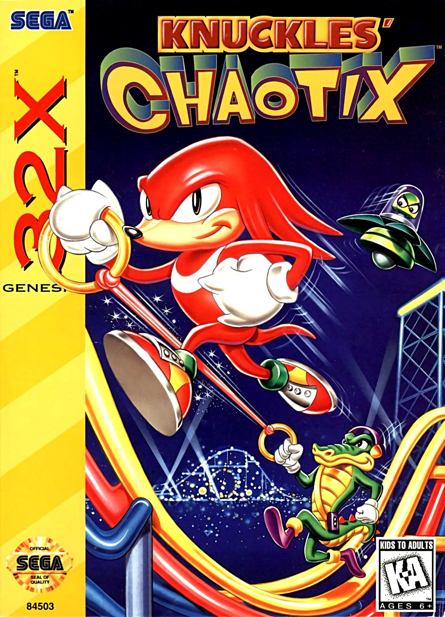 Knuckles' Chaotix (Prototype)