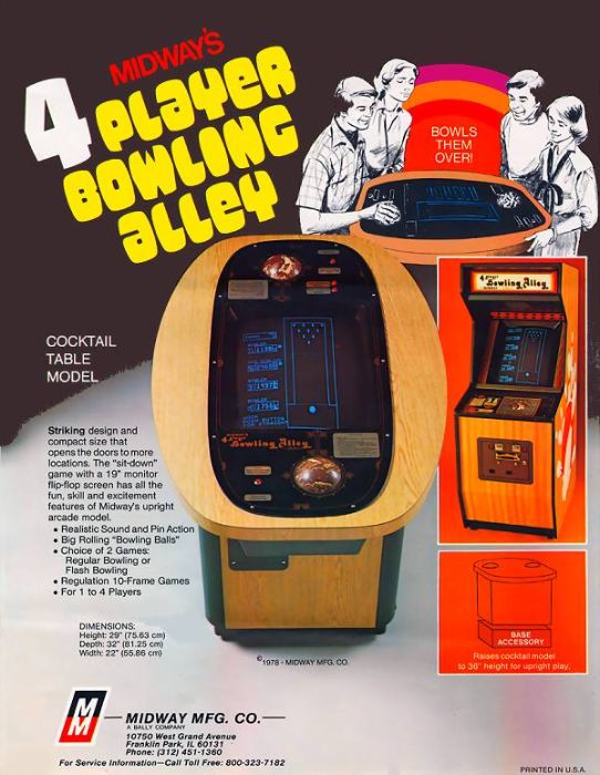 4 Player Bowling Alley 4 Player Bowling Alley