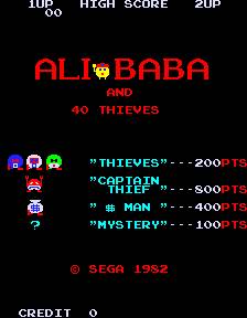 Ali Baba and 40 Thieves