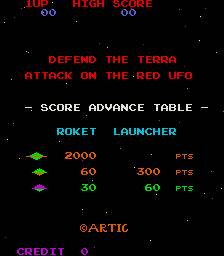 Defend the Terra Attack on the Red UFO Defend the Terra Attack on the Red UFO