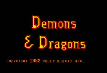 Demons and Dragons Demons and Dragons
