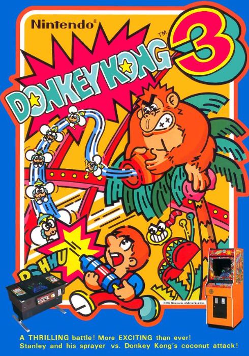 Donkey Kong 3 [Nintendo-Pak]