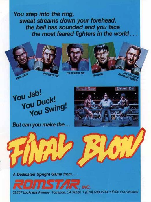 Final Blow Final Blow