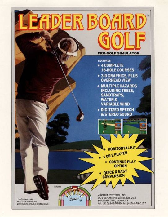 Leader Board Golf