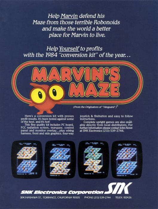 Marvin's Maze Marvin's Maze