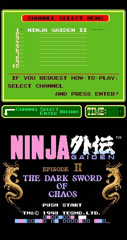 Ninja Gaiden Episode II - The Dark Sword of Chaos