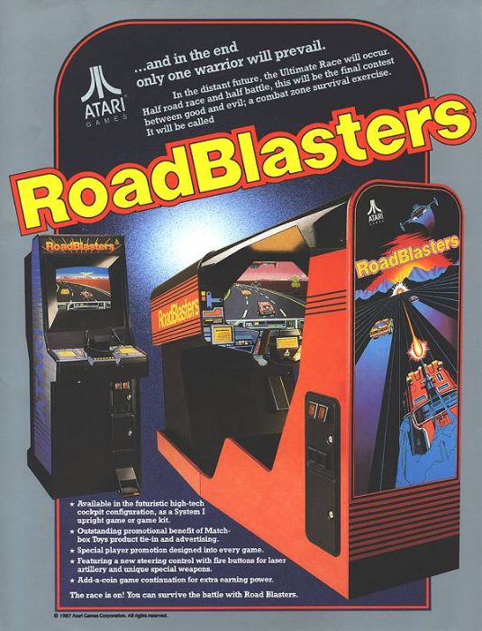 Road Blasters [Upright model]