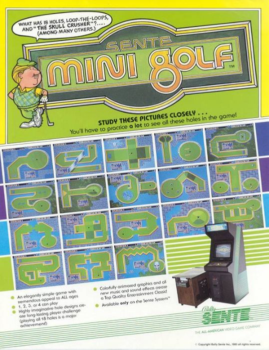 Sente Mini Golf Sente Mini Golf