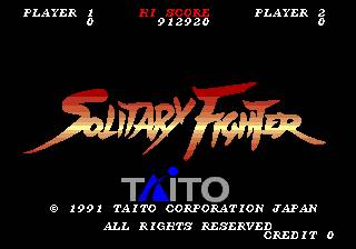 Solitary Fighter Solitary Fighter