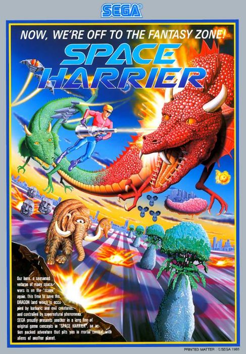 Space Harrier [Sit-Down model]