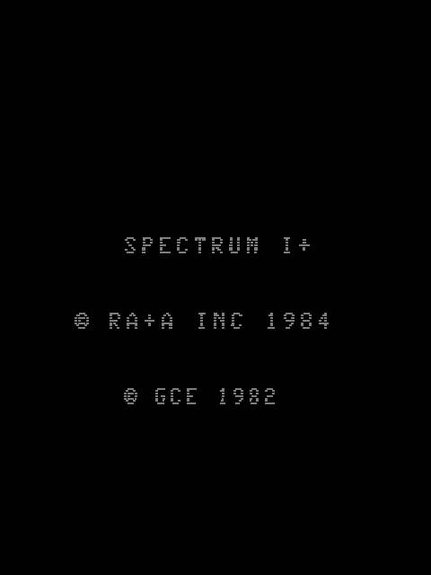 Spectrum I+ Spectrum I+