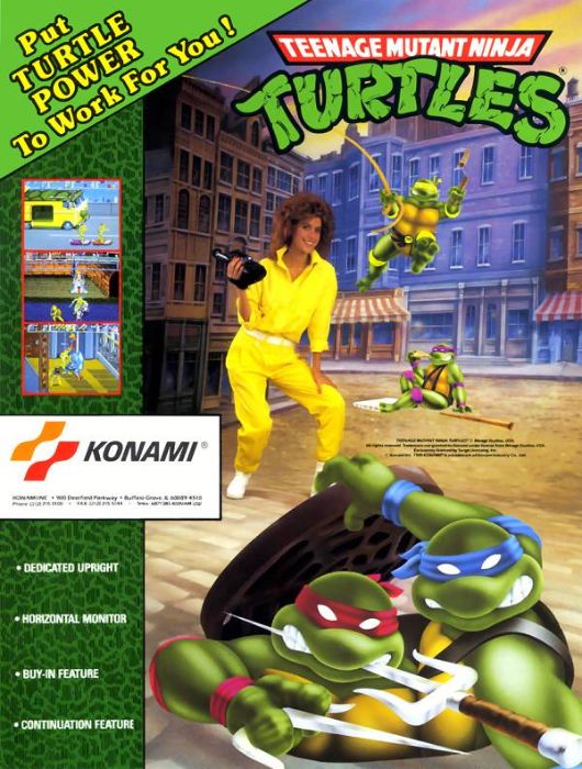 Teenage Mutant Ninja Turtles (4 Players Version)