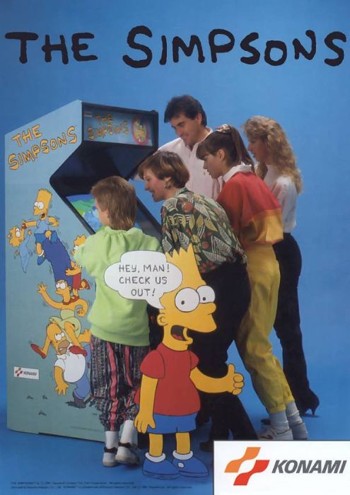 The Simpsons : Arcade Game (4 Players Version)