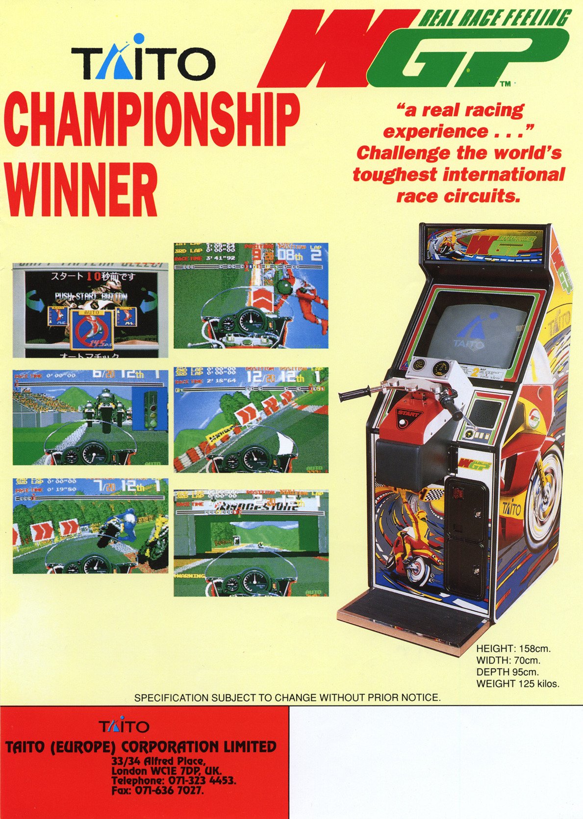 WGP: Real Race Feeling WGP: Real Race Feeling