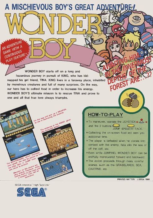 Wonder Boy Wonder Boy