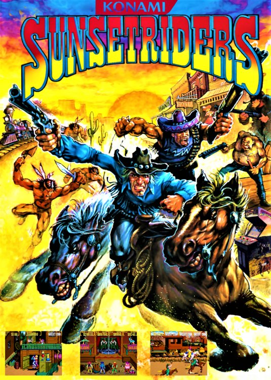 Sunset Riders (Bootleg of Megadrive Version)