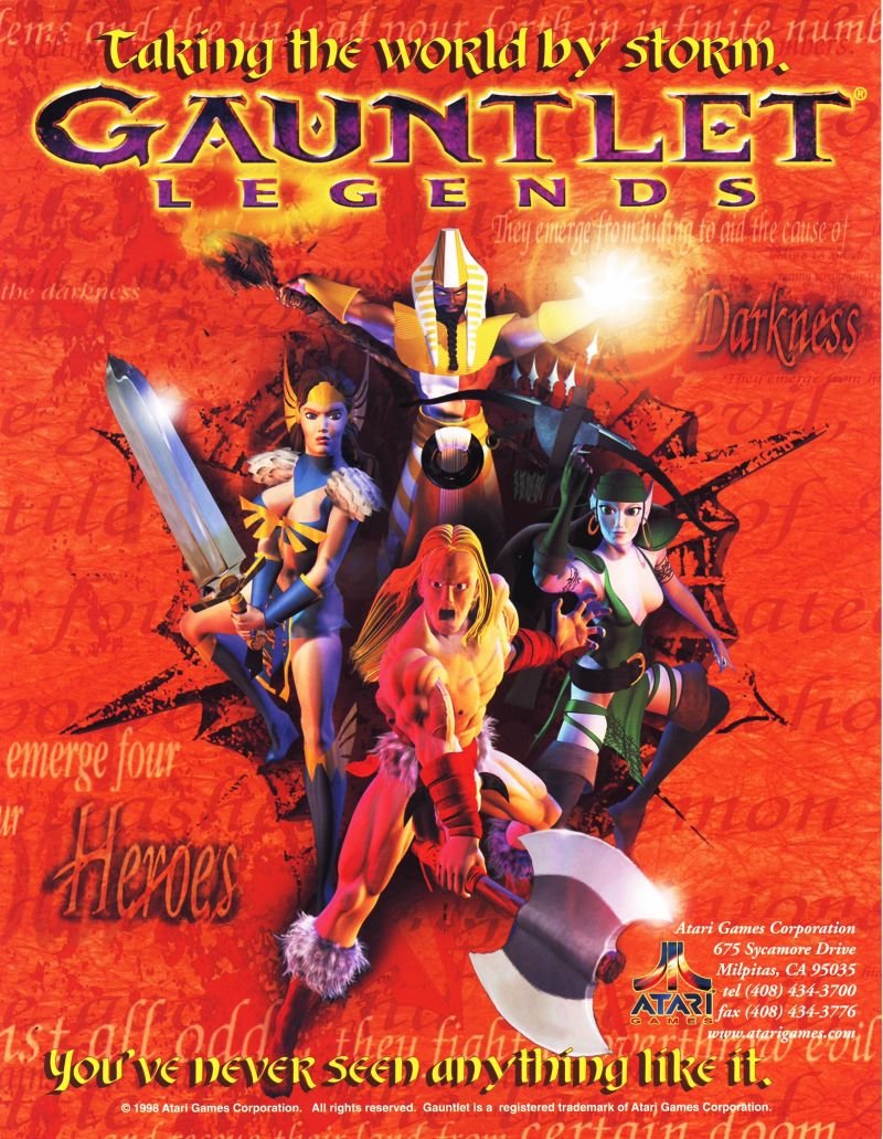 Gauntlet Legends Gauntlet Legends