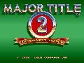 Major Title 2 - Tournament Leader