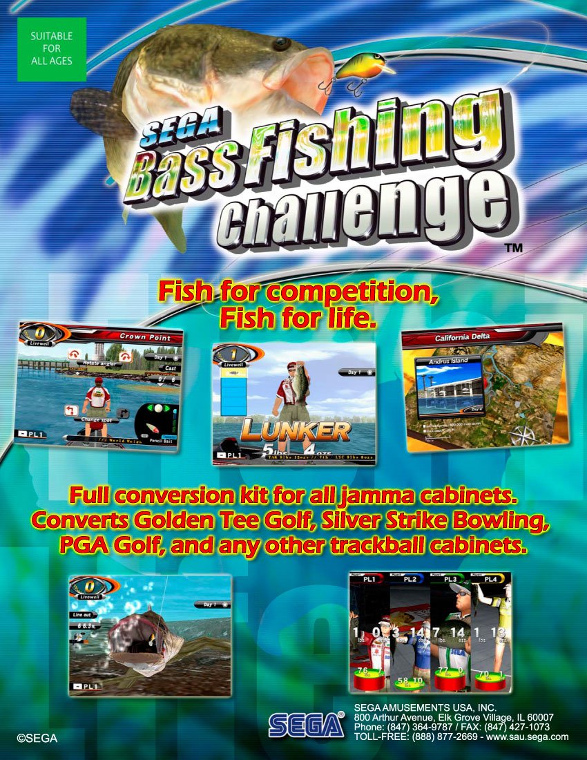 Sega Bass Fishing Challenge Sega Bass Fishing Challenge