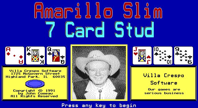 Amarillo Slim's 7 Card Stud