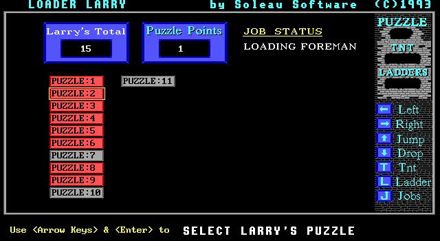 Loader Larry Loader Larry