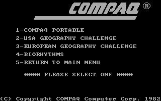Compaq-DOS