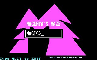 Magenta's Maze