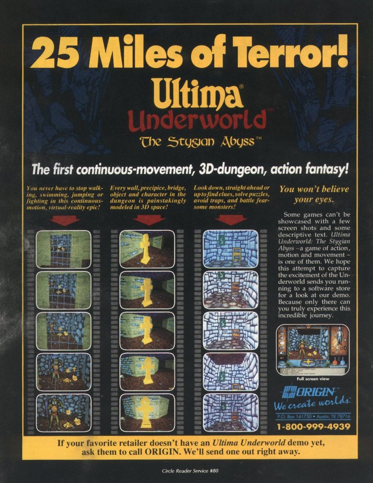 Ultima Underworld: The Stygian Abyss