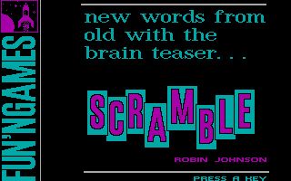 Scramble (1990)(Softdisk)