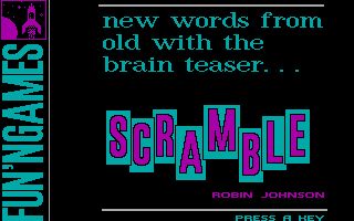Scramble (1990)(Softdisk) Scramble (1990)(Softdisk)