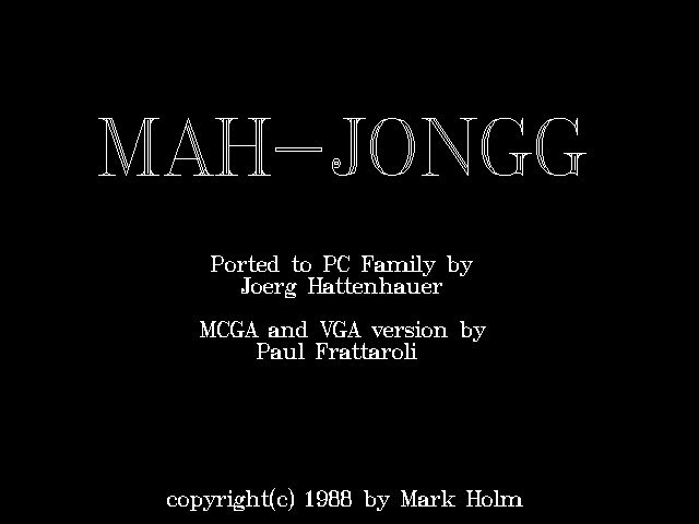 Mahjongg Mahjongg