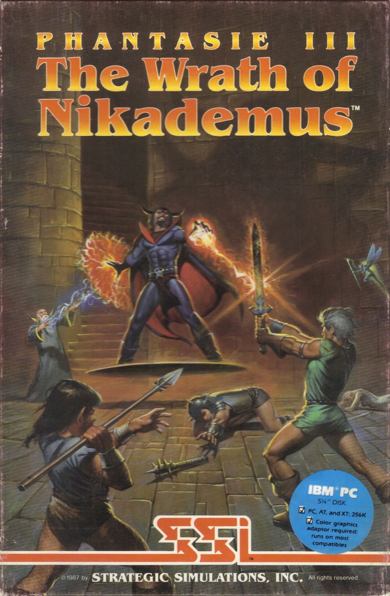 Phantasie III: The Wrath of Nikademus Phantasie III: The Wrath of Nikademus