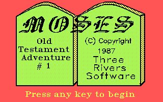 Moses: Old Testament Adventure 1 Moses: Old Testament Adventure 1