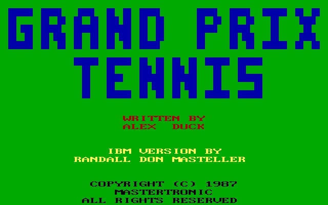 Grand Prix Tennis