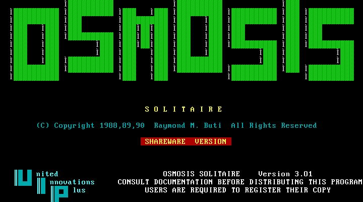 Osmosis Solitaire Osmosis Solitaire