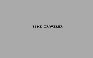 Time Traveler Time Traveler