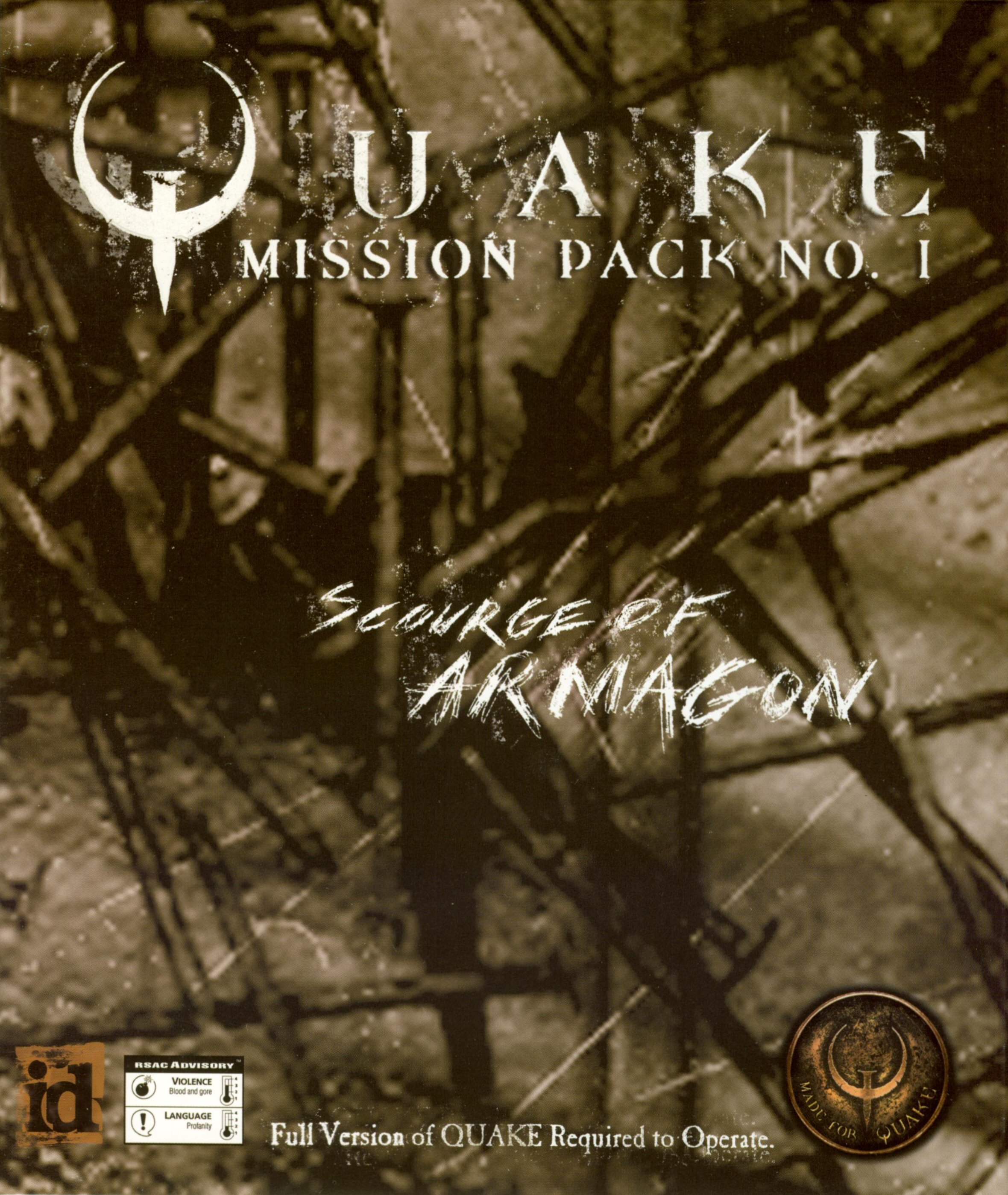 Quake Mission Pack 1: Scourge of Armagon Quake Mission Pack 1: Scourge of Armagon