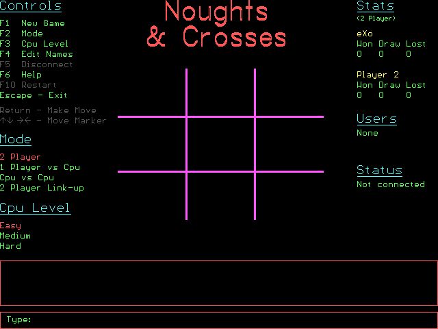 Noughts & Crosses Noughts & Crosses