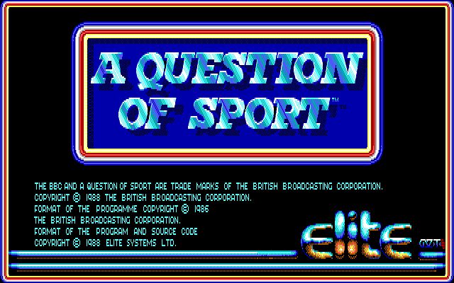 A Question of Sport A Question of Sport