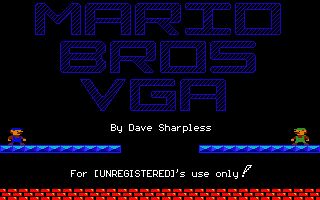 Mario Brothers VGA