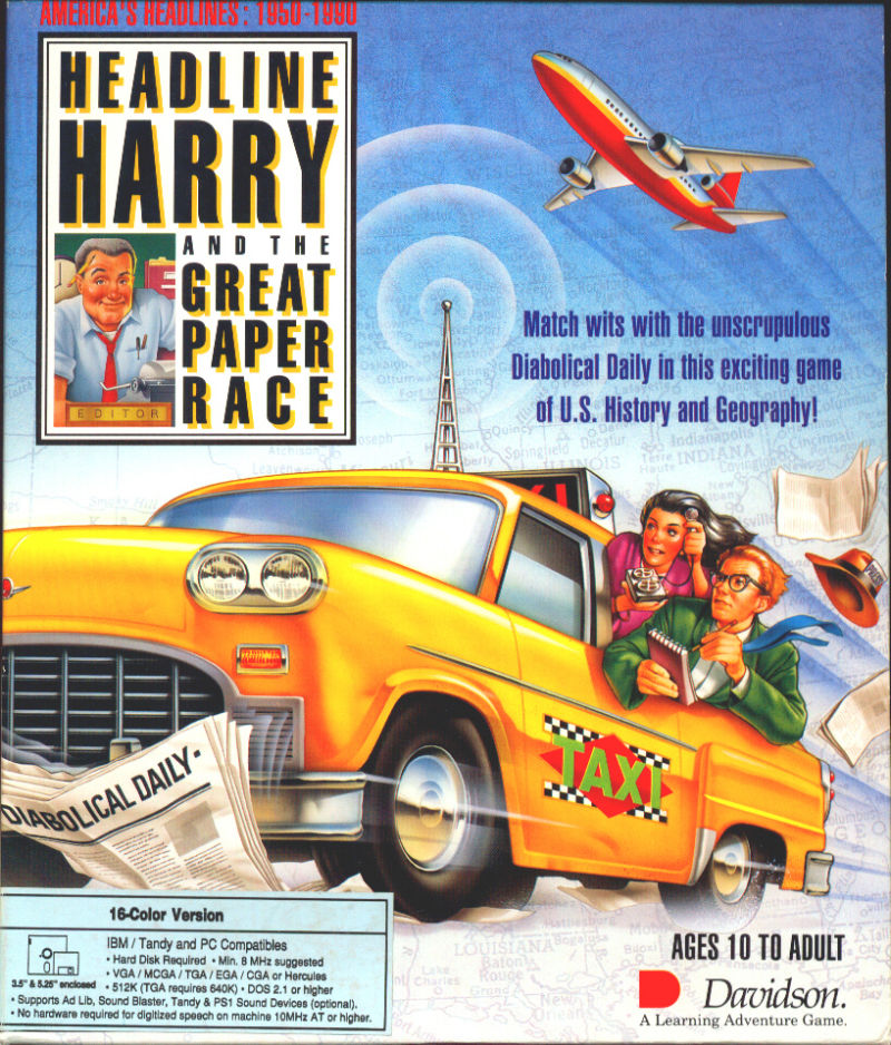 Headline Harry and The Great Paper Race Headline Harry and The Great Paper Race