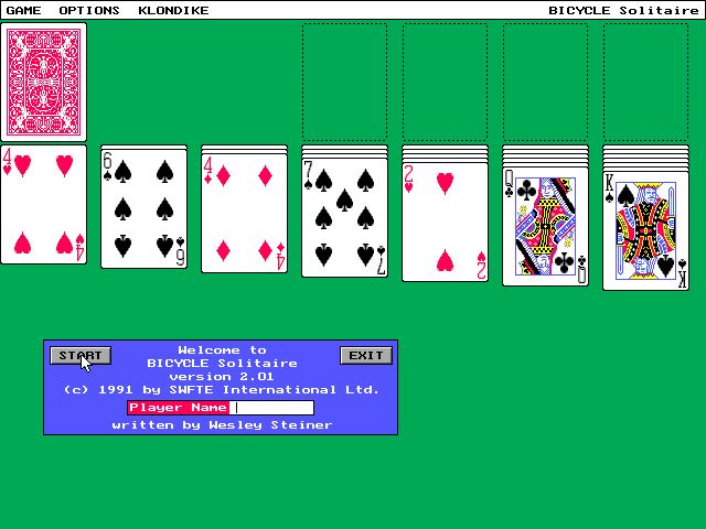 Bicycle Solitaire Bicycle Solitaire