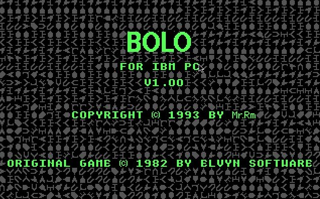 Bolo (1993) Bolo (1993)
