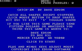 Catch 'Em (1989) Catch 'Em (1989)