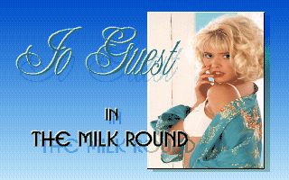 Jo Guest in the Milk Round